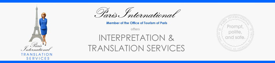 Paris International - Interpretation and Translation Service